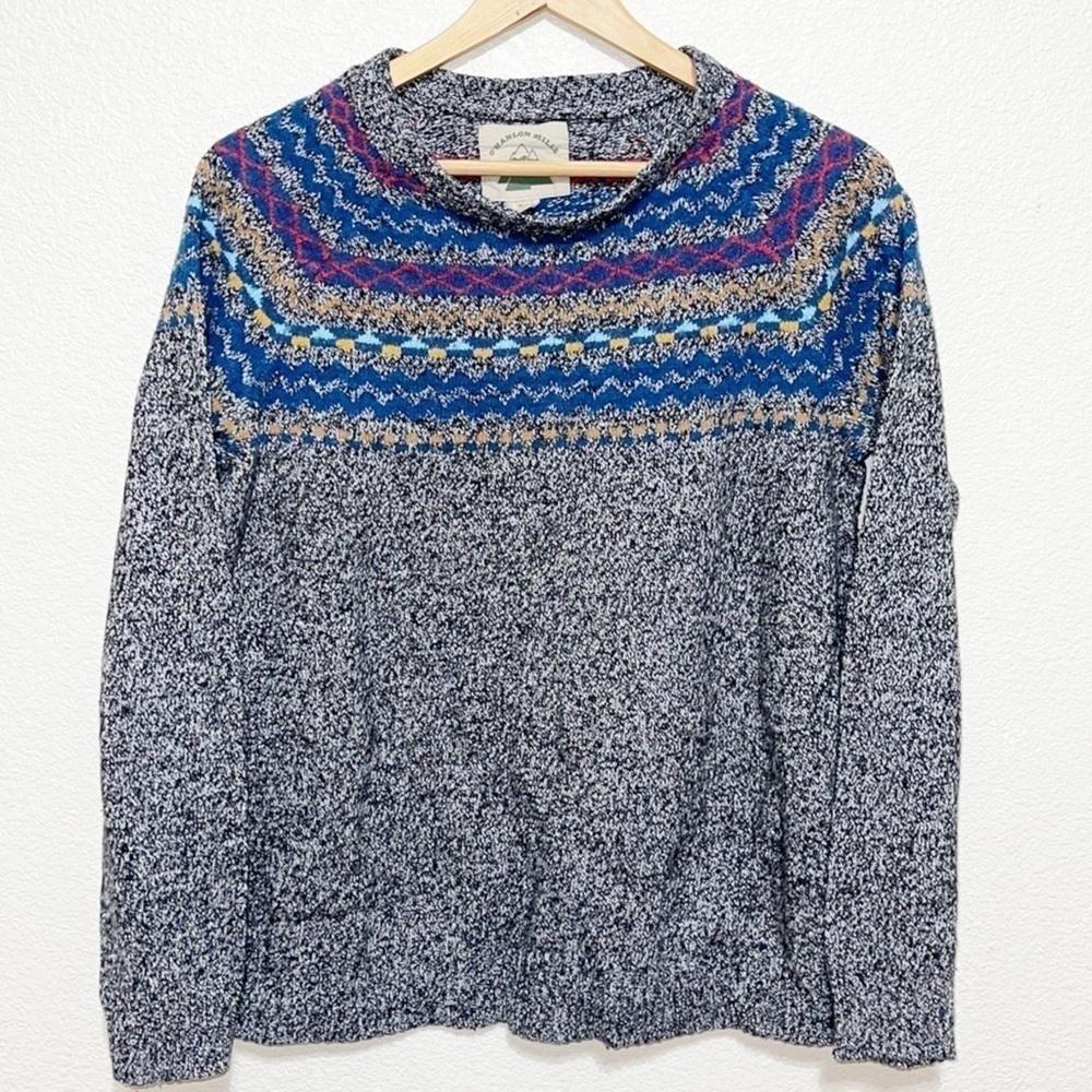 Urban Outfitters O’hanlon Mills Textile Wool Sweater
